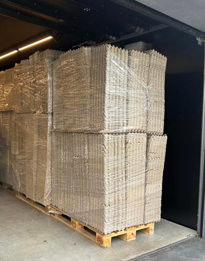 Kartonnen eiertrays - per pallet, Ophalen, Doos, 100 cm of meer, 60 cm of meer