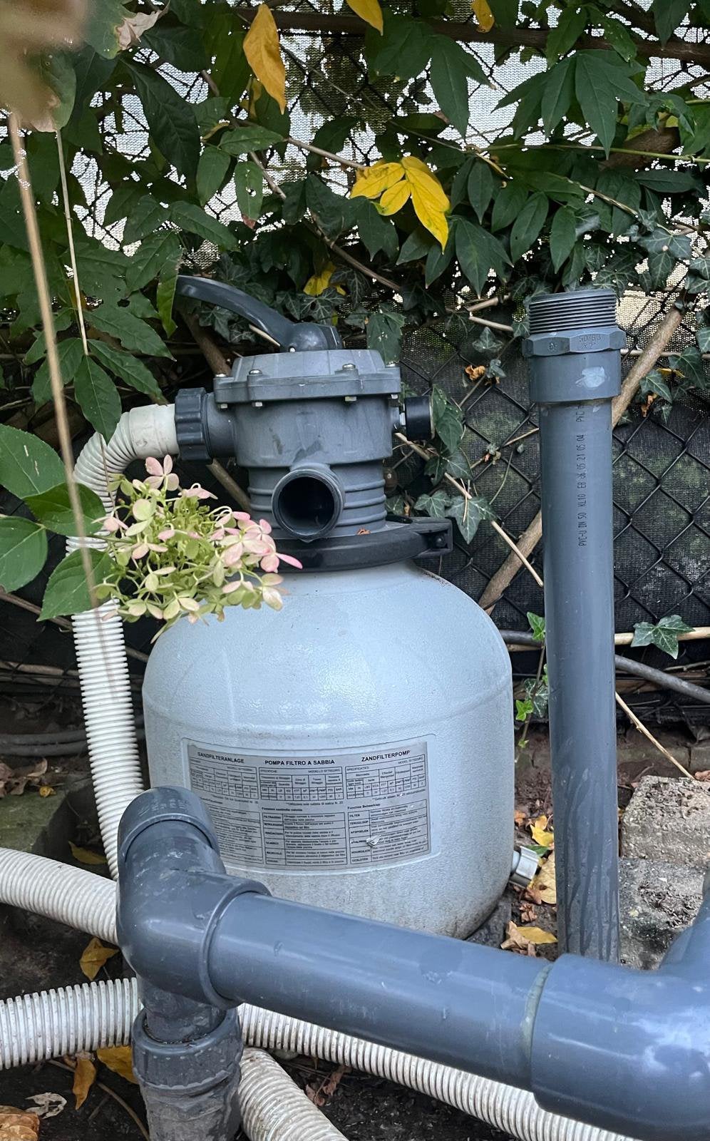 Foto 4 van Zwembad met stalen rand/warmtepomp en zandfilterpomp