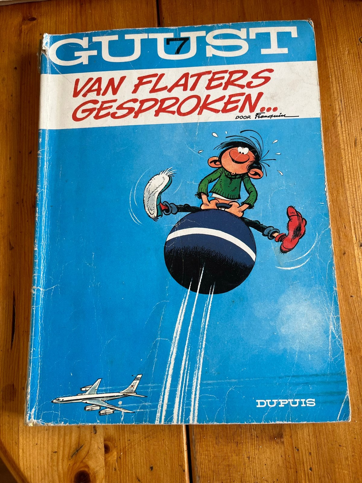 Guust Flater strips: nrs. r2, r3 en 7, Boeken, Meerdere stripboeken, Ophalen of Verzenden, Gelezen
