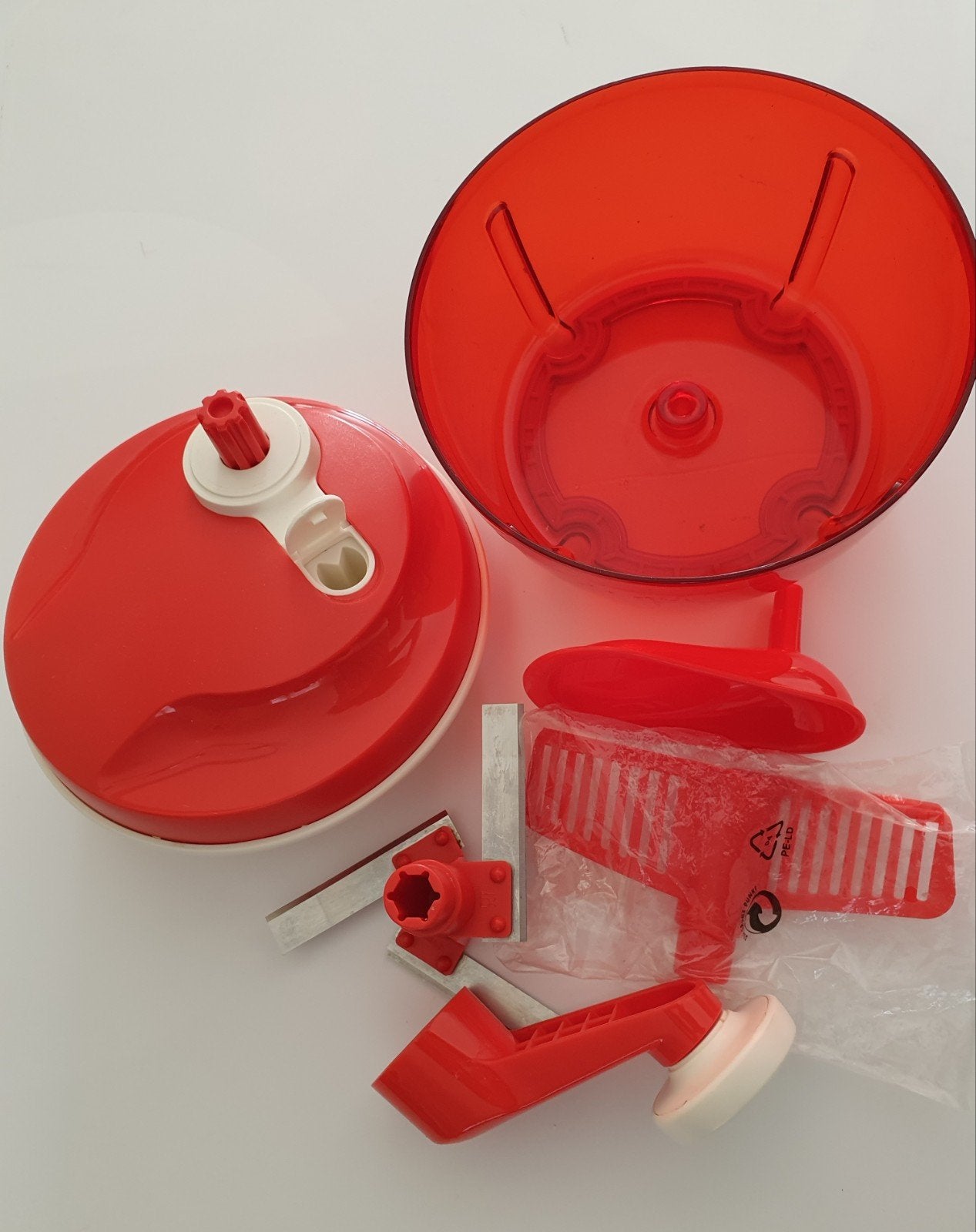 Tupperware Quick Chef hak molen ,garde mengkom, Huis en Inrichting, Keuken | Tupperware, Ophalen of Verzenden, Zo goed als nieuw