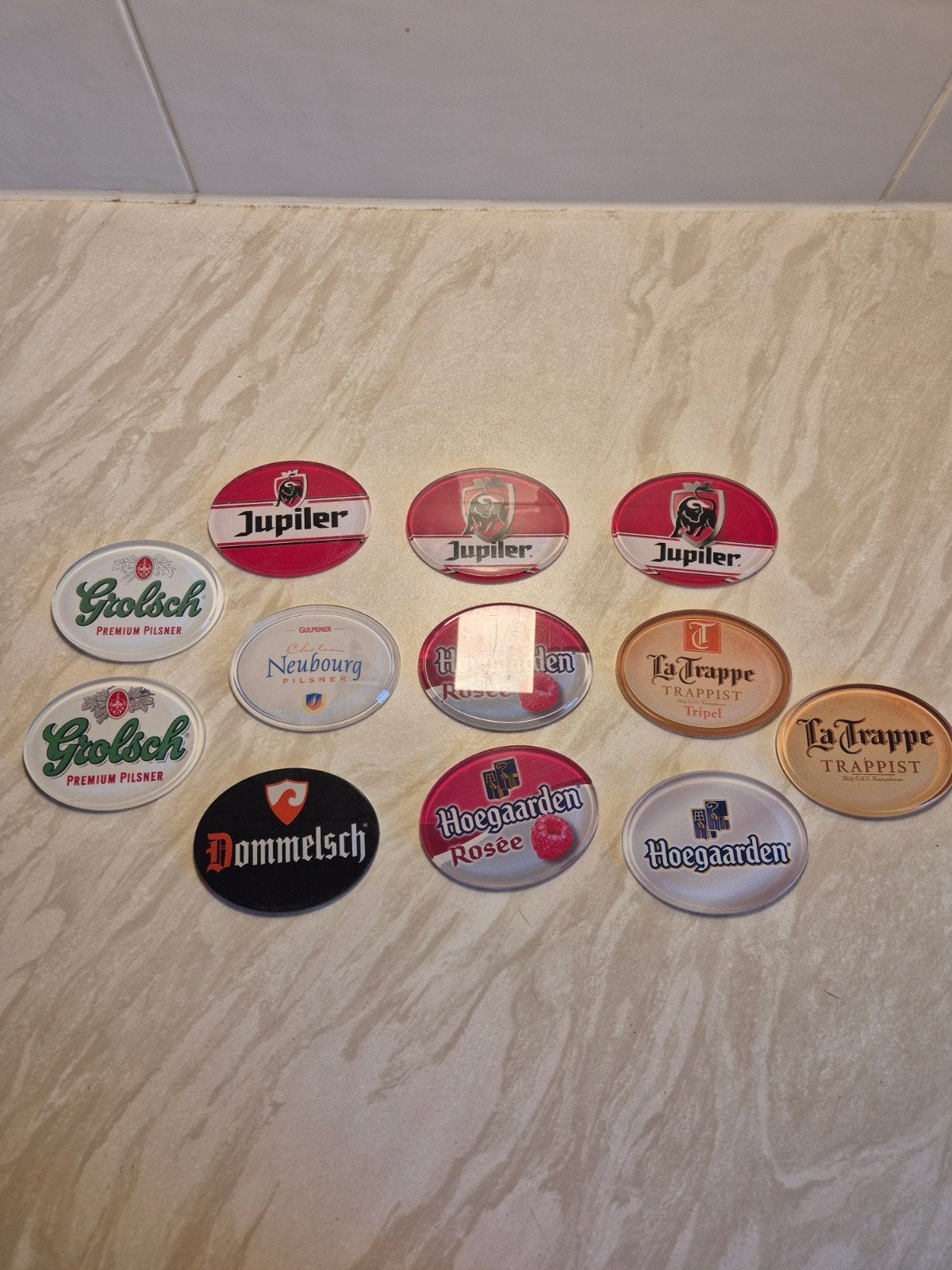 Bier taplenzen van diverse merken, Verzamelen, Ophalen of Verzenden, Gebruikt, Overige typen, Jupiler