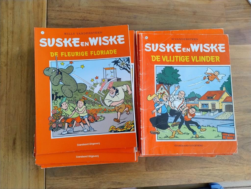 Suske en Wiske, Boeken, Stripboeken, Gelezen, Meerdere stripboeken, Ophalen of Verzenden