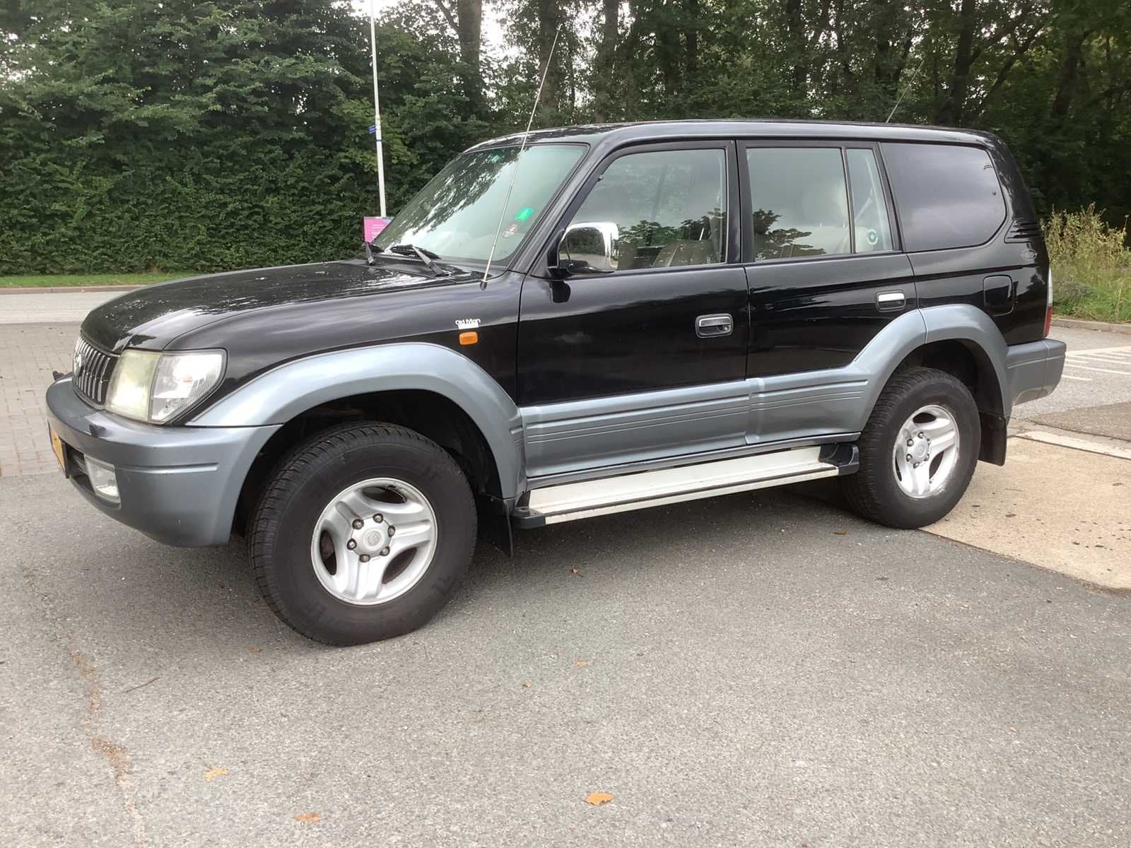 2000 Toyota Land Cruiser 90 3.0 D4-D Personenauto, Gebruikt, 2800 kg, Zwart, 10 km/l
