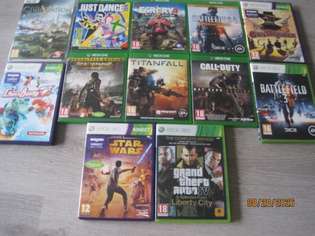 PC spelletjes  -  XBox One  -  XBox 360, Spelcomputers en Games, Avontuur en Actie, Eén computer, Ophalen of Verzenden, Zo goed als nieuw