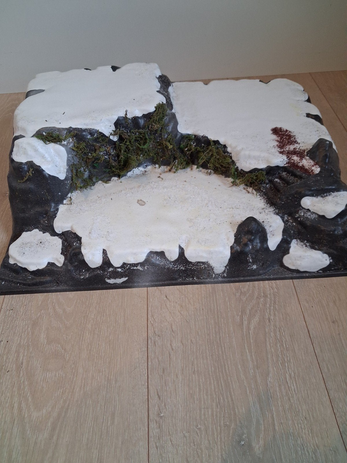 Kerstdecor berglandschap voor kerst/skidorp, Diversen, Ophalen, Gebruikt