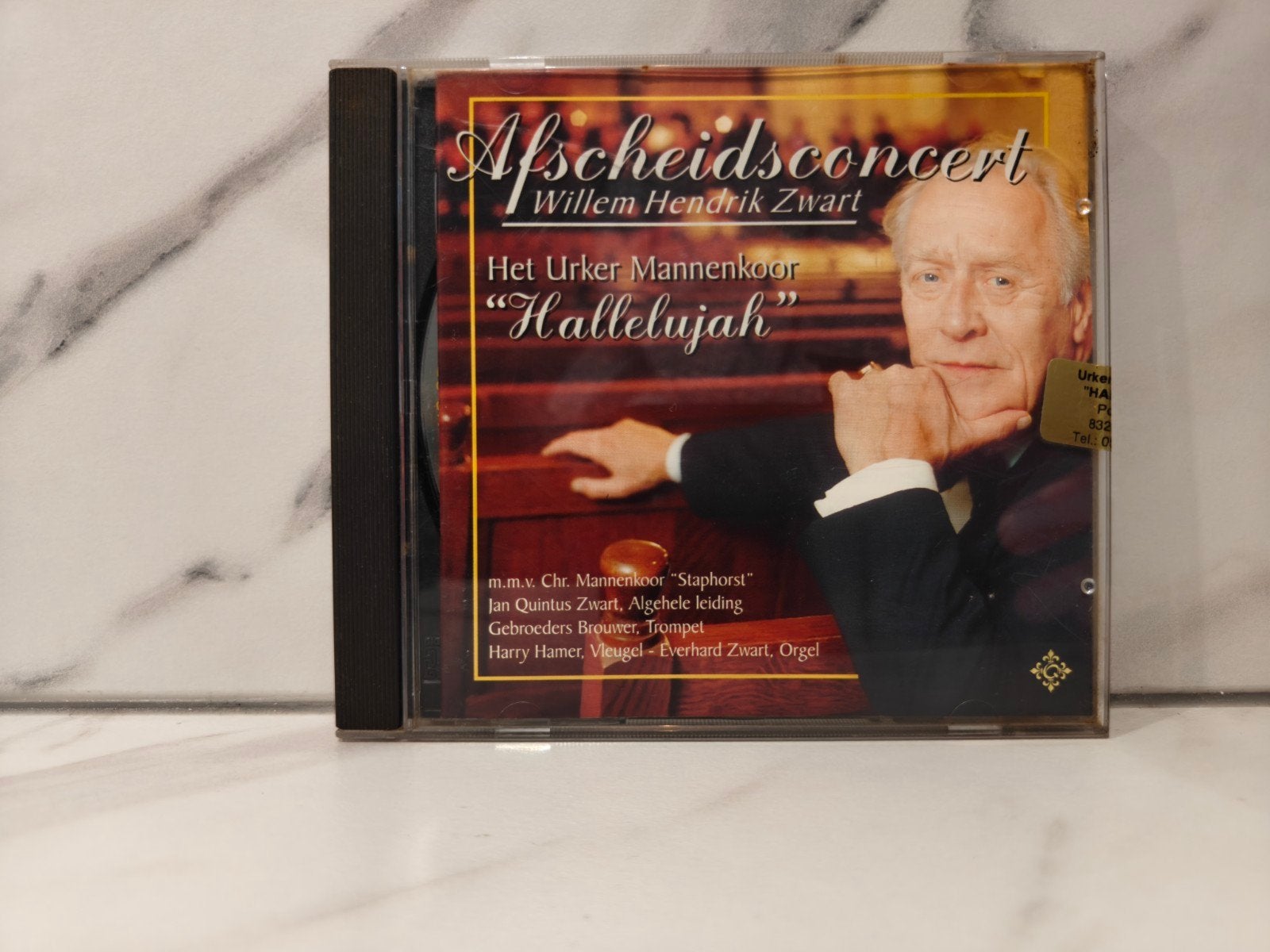 cd Afscheidsconcert - Willem Hendrik Zwart, Cd's en Dvd's, Ophalen of Verzenden, Gebruikt, Koren of Klassiek