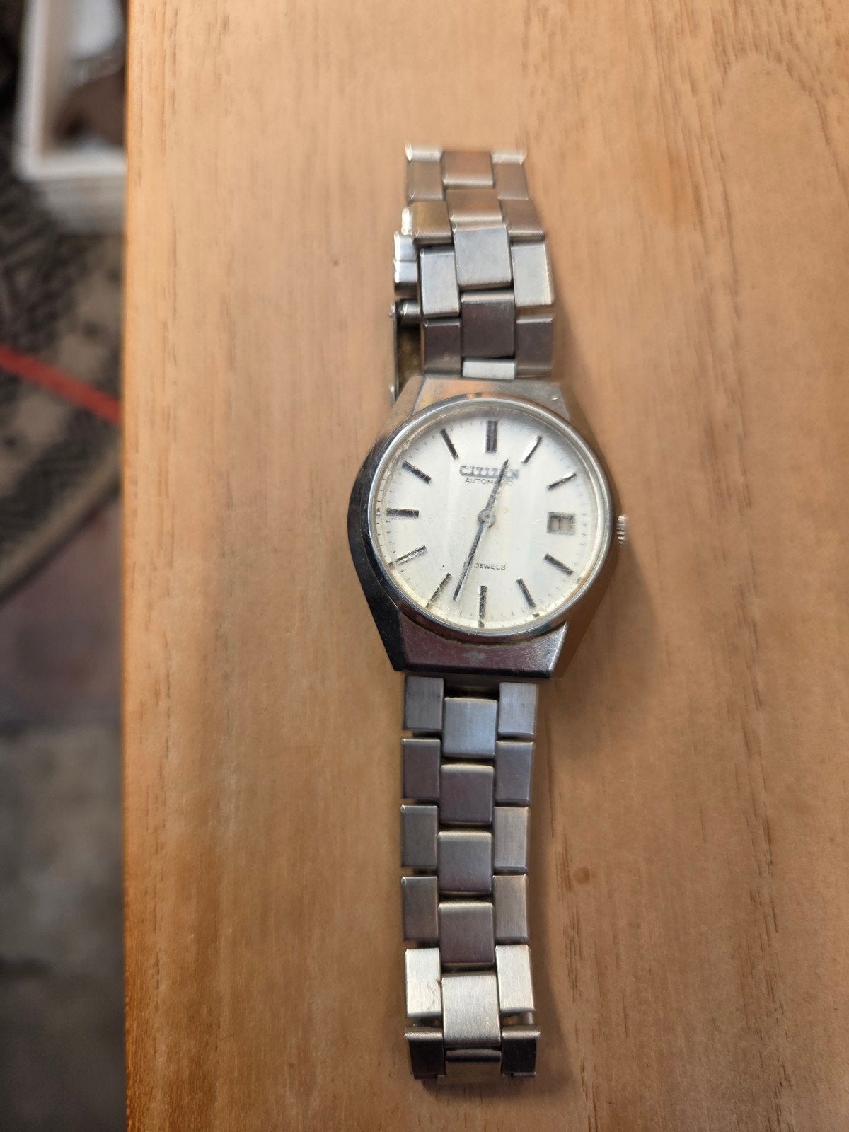 vintage Citizen Crystron quartz horloge, Sieraden, Tassen en Uiterlijk, Horloges | Dames, Ophalen, Gebruikt, Staal, Overige merken