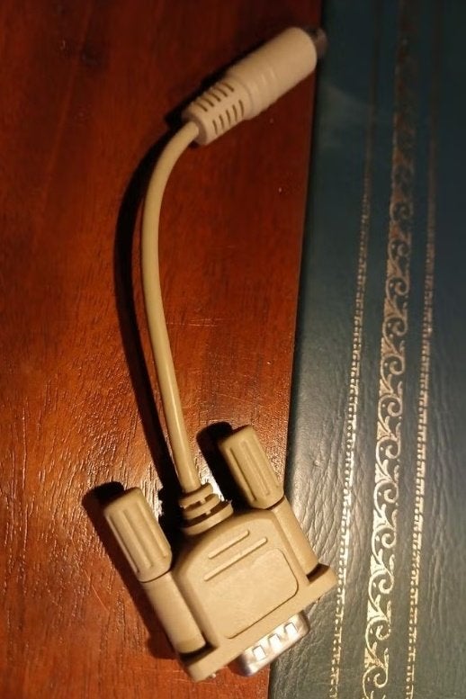PS/2 naar Seriële Adapter Kabel - Vintage Computer, Verzenden, Gebruikt