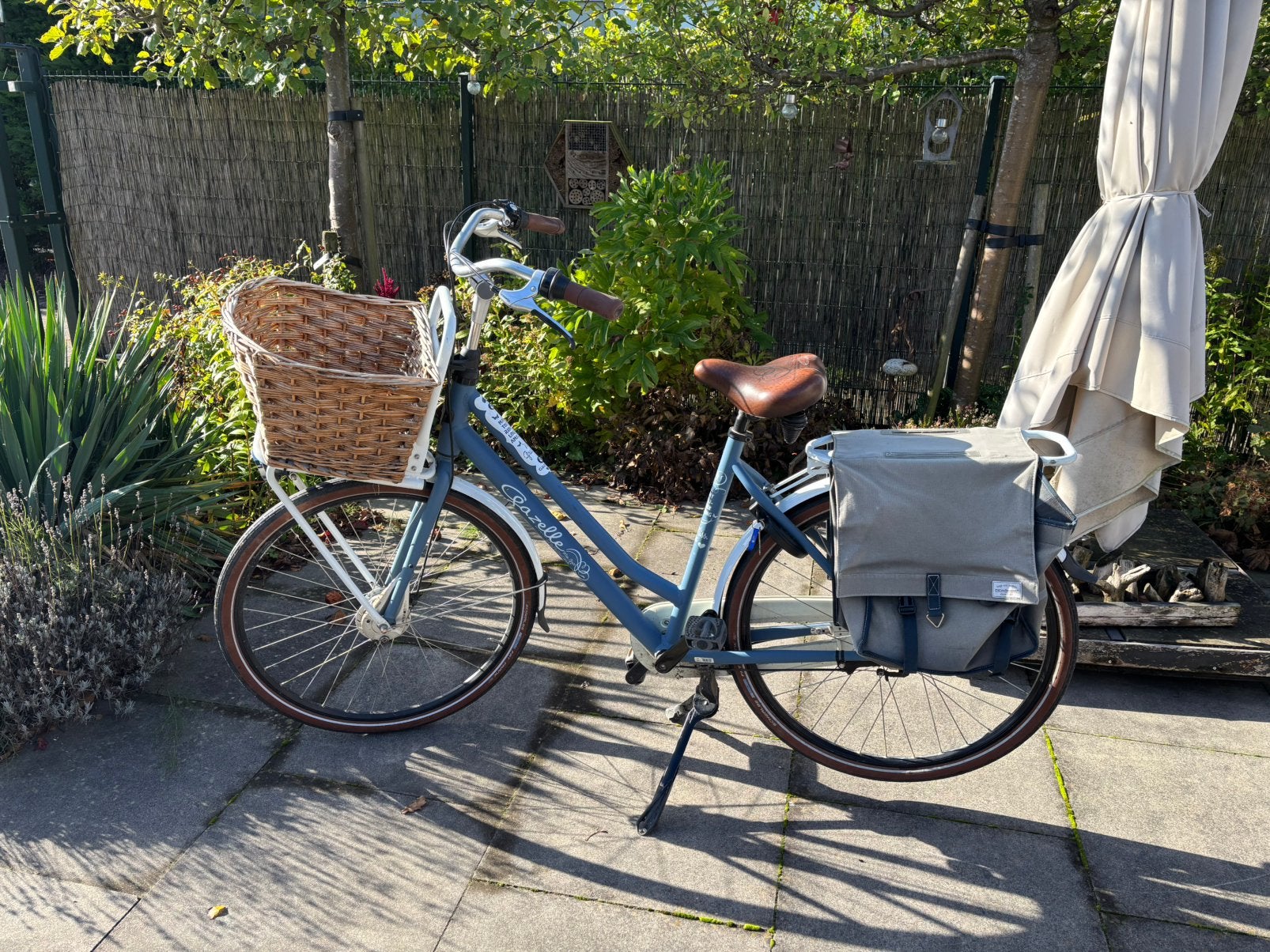 Gazelle miss grace, Ophalen, 53 tot 56 cm, Dubbele standaard, Zo goed als nieuw