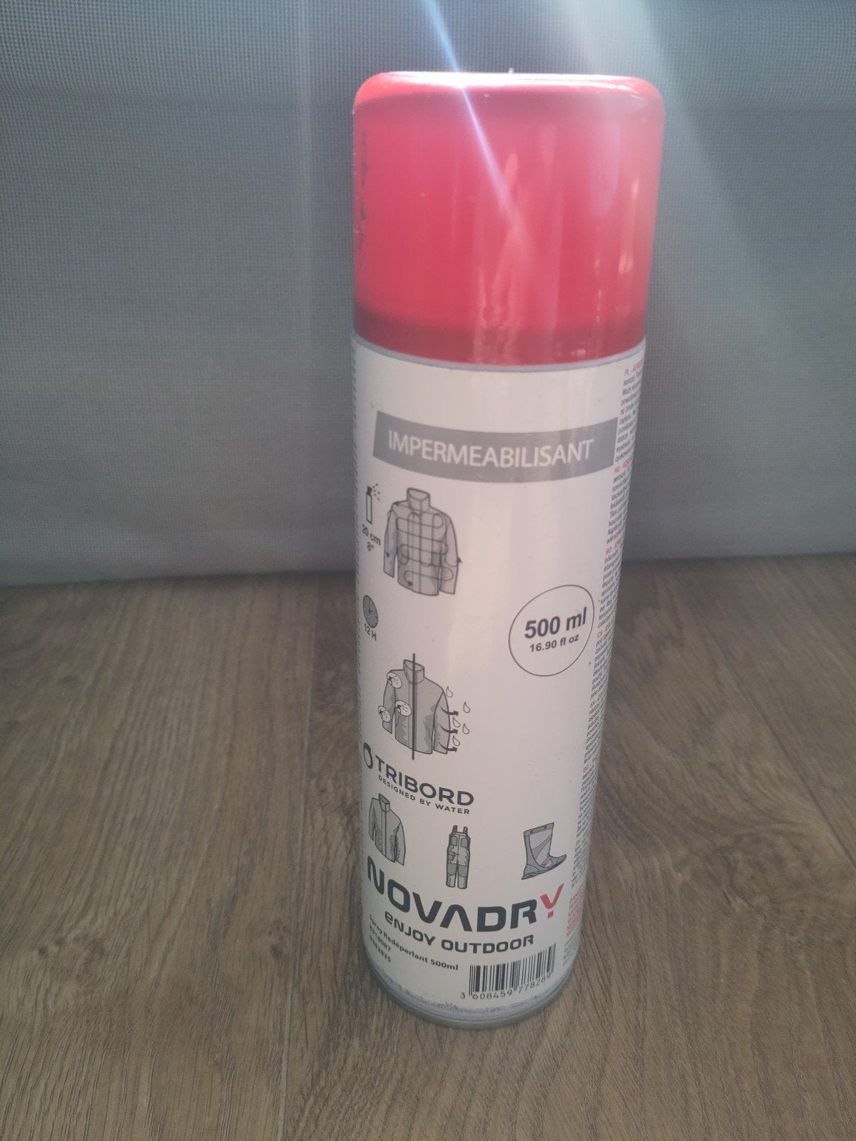 Tribord Novadry Waterdichtingsspray 500ml, Ophalen, Zo goed als nieuw, Regenbroek, Heren
