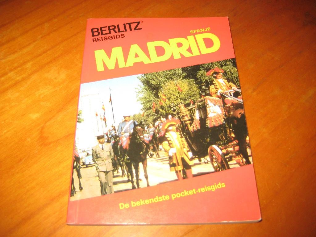 Berlitz Reisgids: Madrid, Overige merken, Europa, Ophalen of Verzenden, Zo goed als nieuw