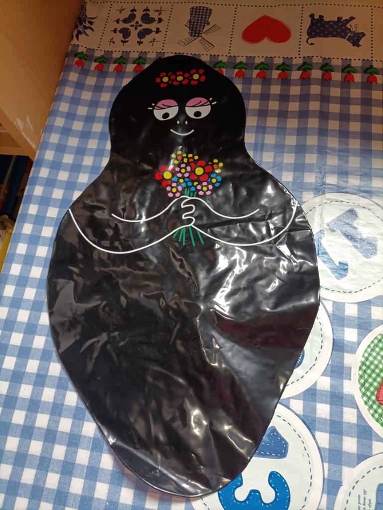 Barbamama opblaasbare pop NIEUW Barbapapa, Ophalen of Verzenden, Babypop