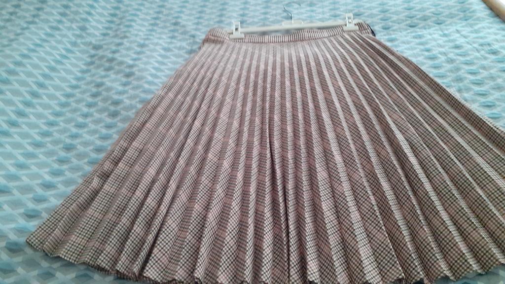 rok, Ophalen, Beige, Maat 42/44 (L), Zo goed als nieuw