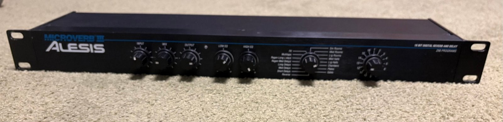 Te koop, Alesis MicroVerb III, Muziek en Instrumenten, Effecten, Gebruikt, Ophalen