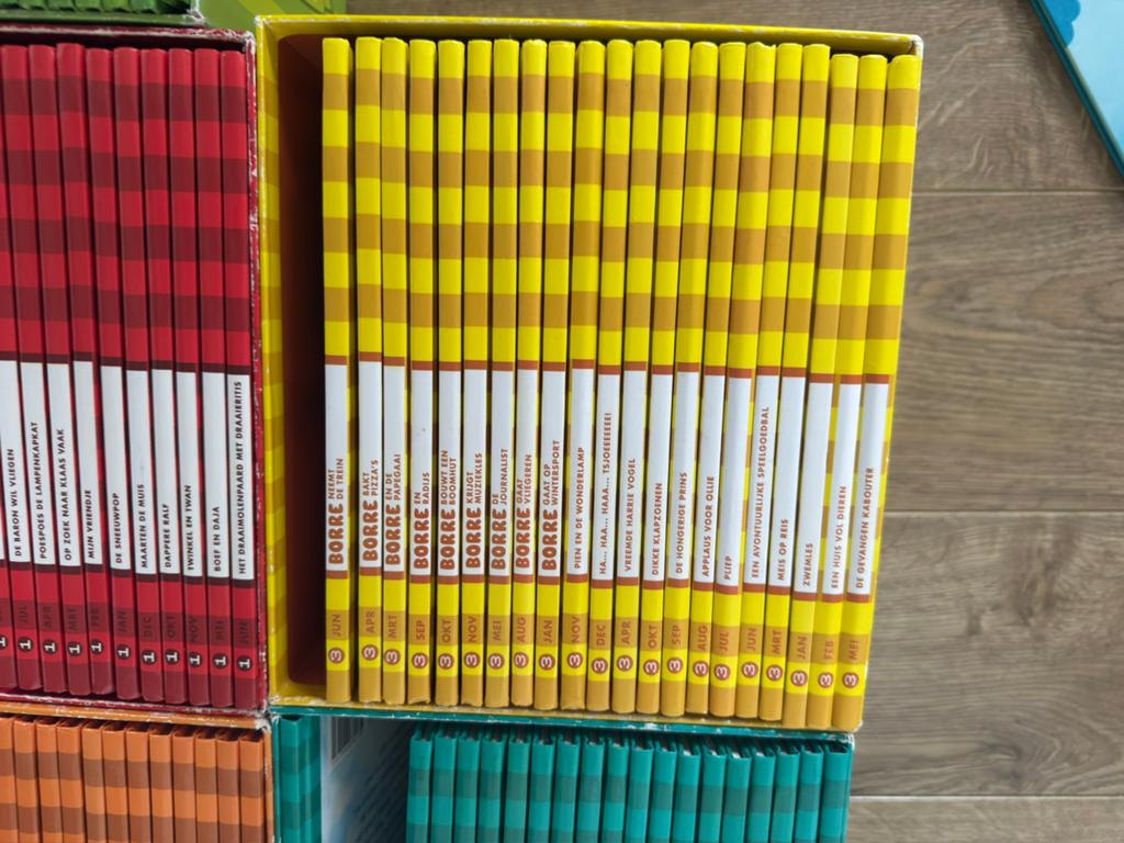 Borre boekenset groep 1- groep 8, Boeken, Ophalen, Zo goed als nieuw, Fictie algemeen