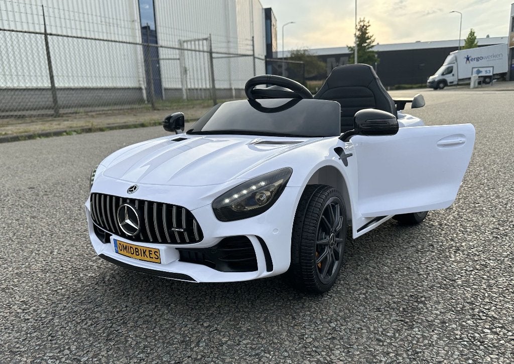 Mercedes-Benz GT-R AMG wit 12V Afstandsbediening, MP3, AUX, Nieuw