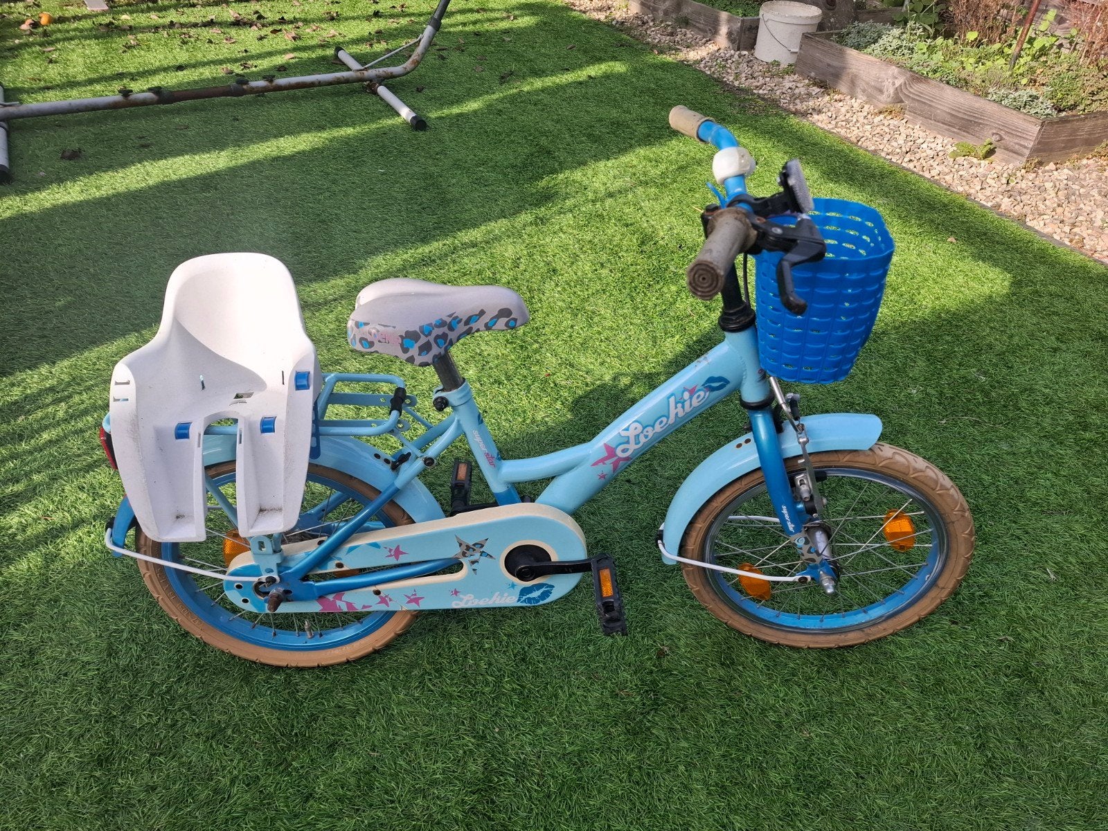 Loekie Superstar kinderfiets, Terugtraprem, Gebruikt, Minder dan 16 inch, Ophalen