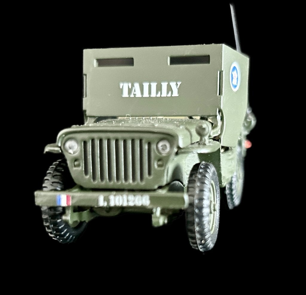 Victoria Jeep WILLY'S Armored Car "General Leclerc" 1:43, Ophalen of Verzenden, Nieuw, Bus of Vrachtwagen, Overige merken