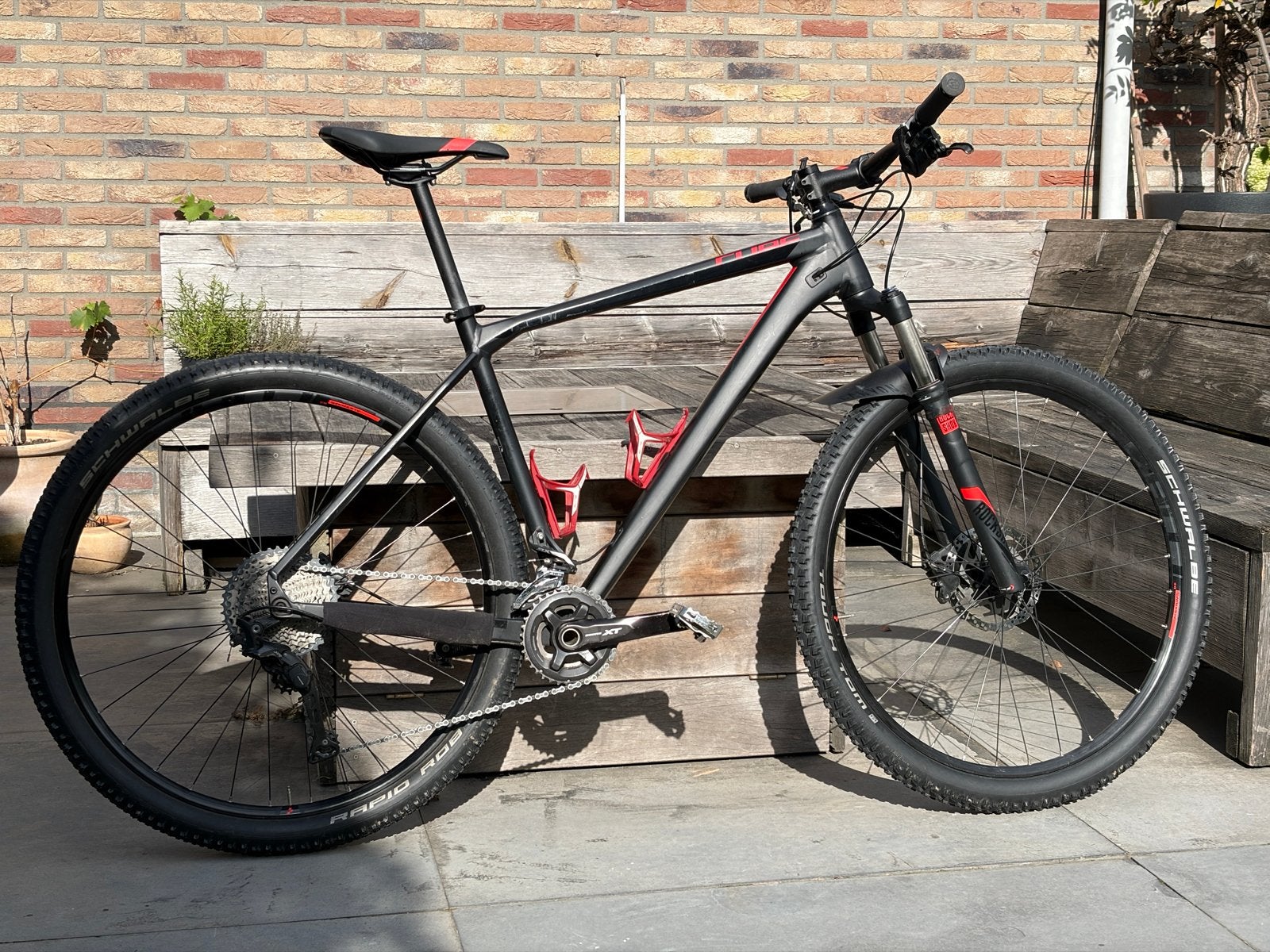 Cube Reaction Pro 2017 mountainbike 29 “ - maat 21”, Fietsen en Brommers, Hardtail, Heren, Zo goed als nieuw, Schijfrem