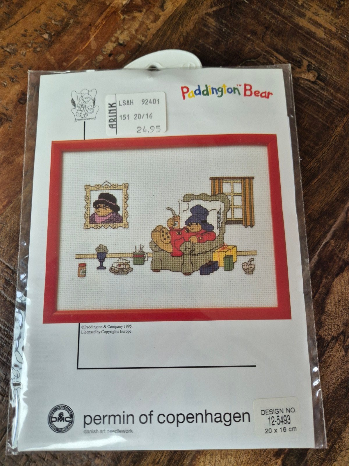 Compleet borduurpakket Beertje Paddington, Ophalen of Verzenden, Borduurpakket