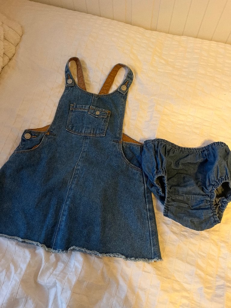 Leuke Zara spijkerjurk, Meisje, Ophalen of Verzenden, Zo goed als nieuw, Zara