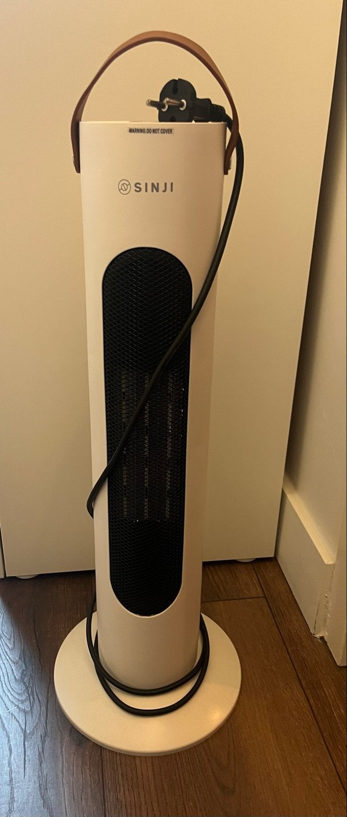 Sinji Torenkachel - Compacte elektrische kachel, Ophalen, Kachel, Minder dan 60 cm, Zo goed als nieuw