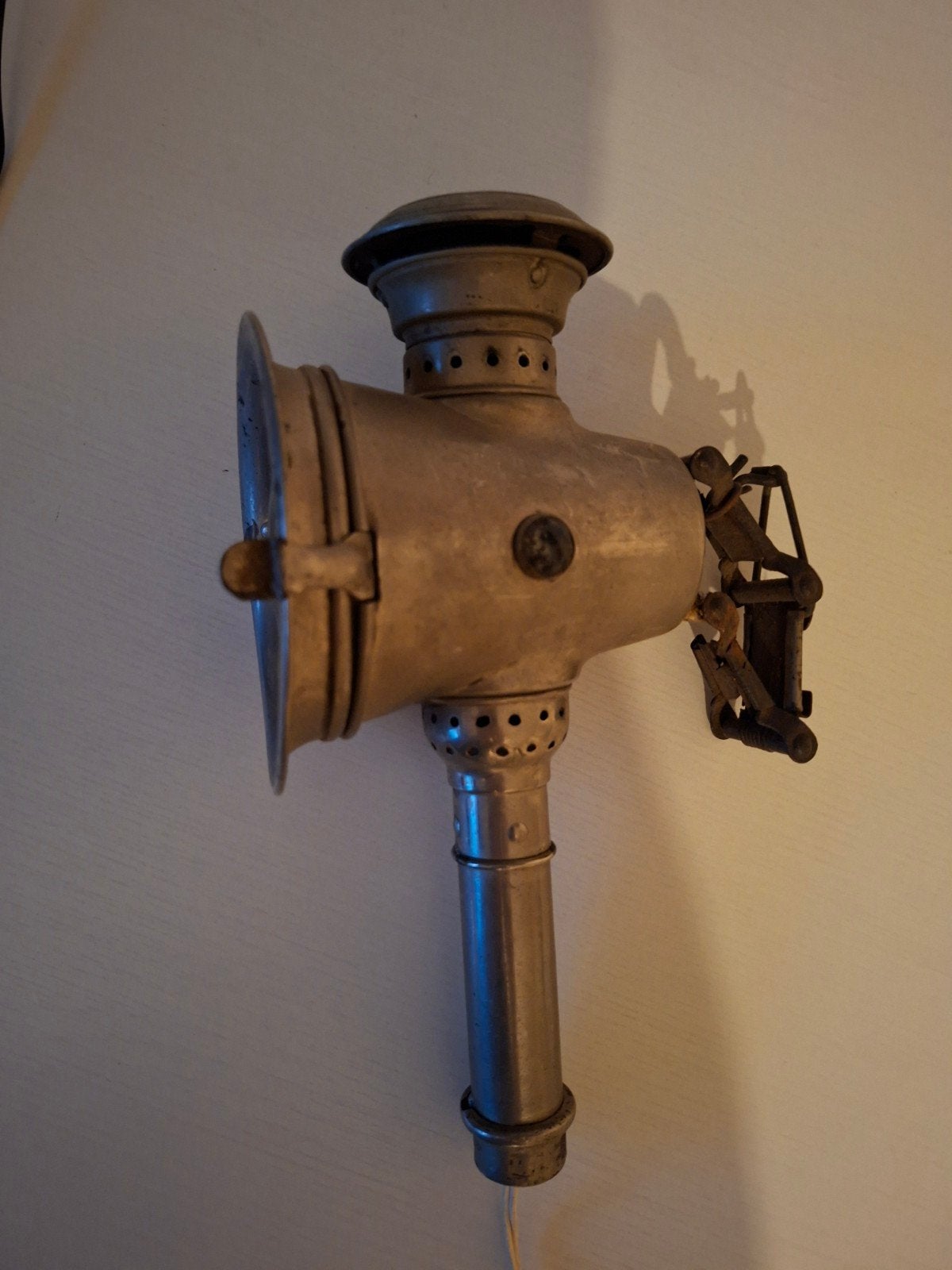 Antieke fietslamp - Oude koplamp - koetslamp, Ophalen of Verzenden
