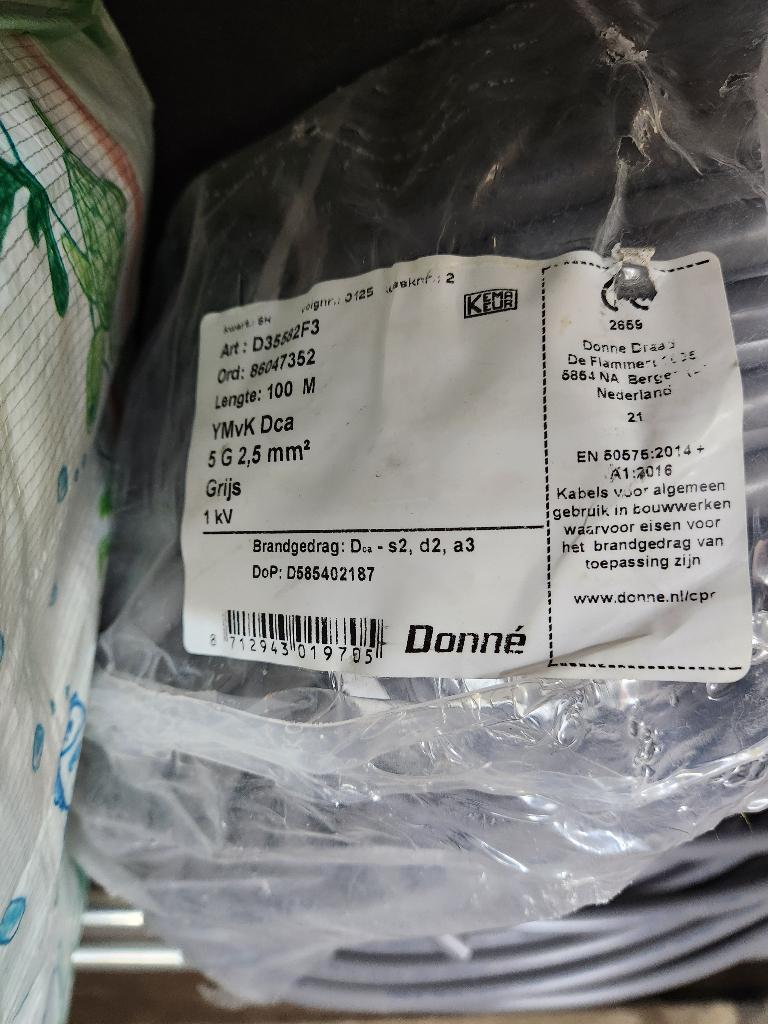 Elektrakabel, Ophalen, Nieuw, Kabel of Snoer