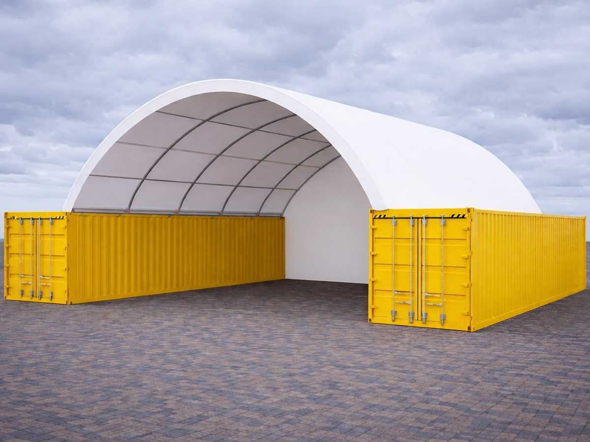 RTE - 2026 - 8117 - Opslagtent 6000x6000x2000mm met achterwa