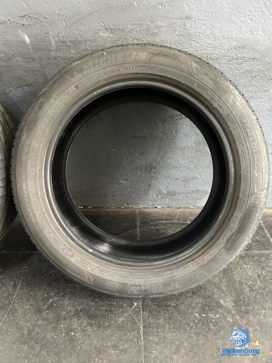 7mm! Zomerbanden 225/50R18 Michelin Primacy 3, 18 inch, Gebruikt, -, -