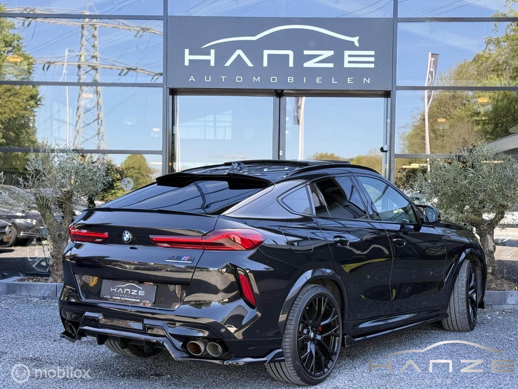 BMW X6M Competition F96|Sky-lounge|HUD|Pano|Maxton|B&W|Laser, Auto's, Automaat, Dealer onderhouden, Gebruikt, 4395 cc