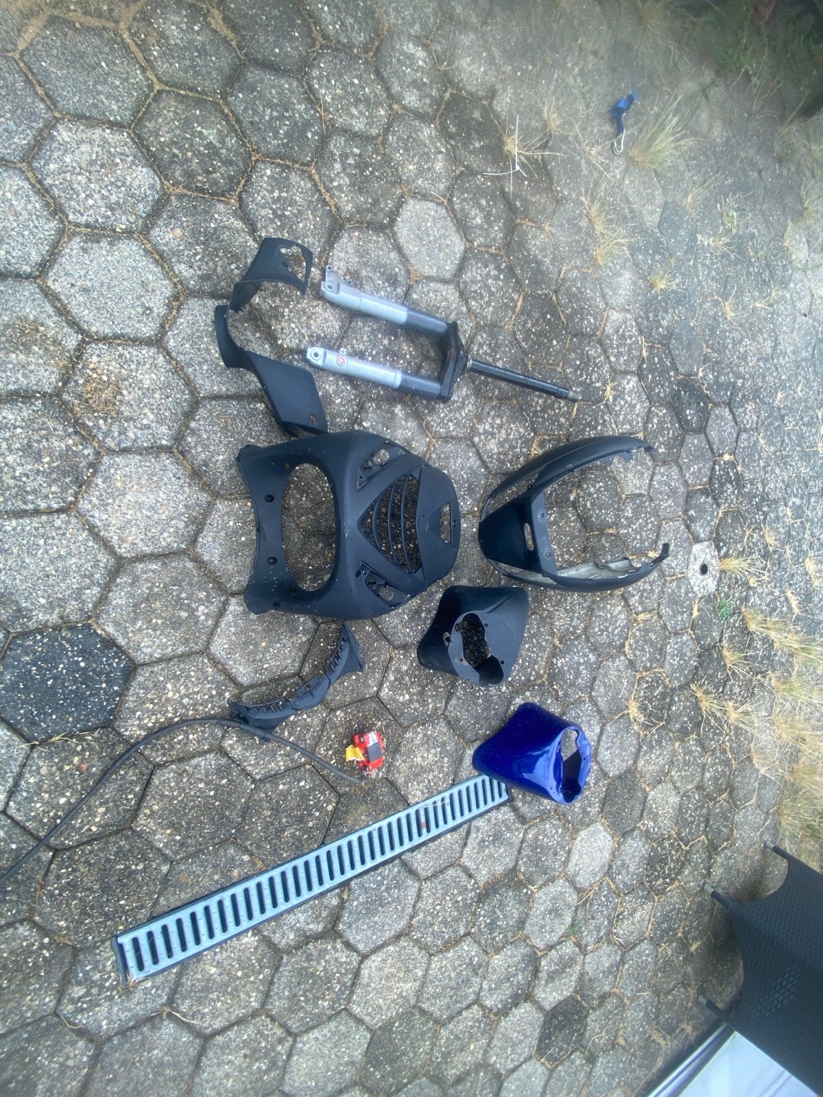 Scooter onderdelen te koop - diverse merken en types, Fietsen en Brommers, Ophalen of Verzenden, Gebruikt, Kap, Overige merken