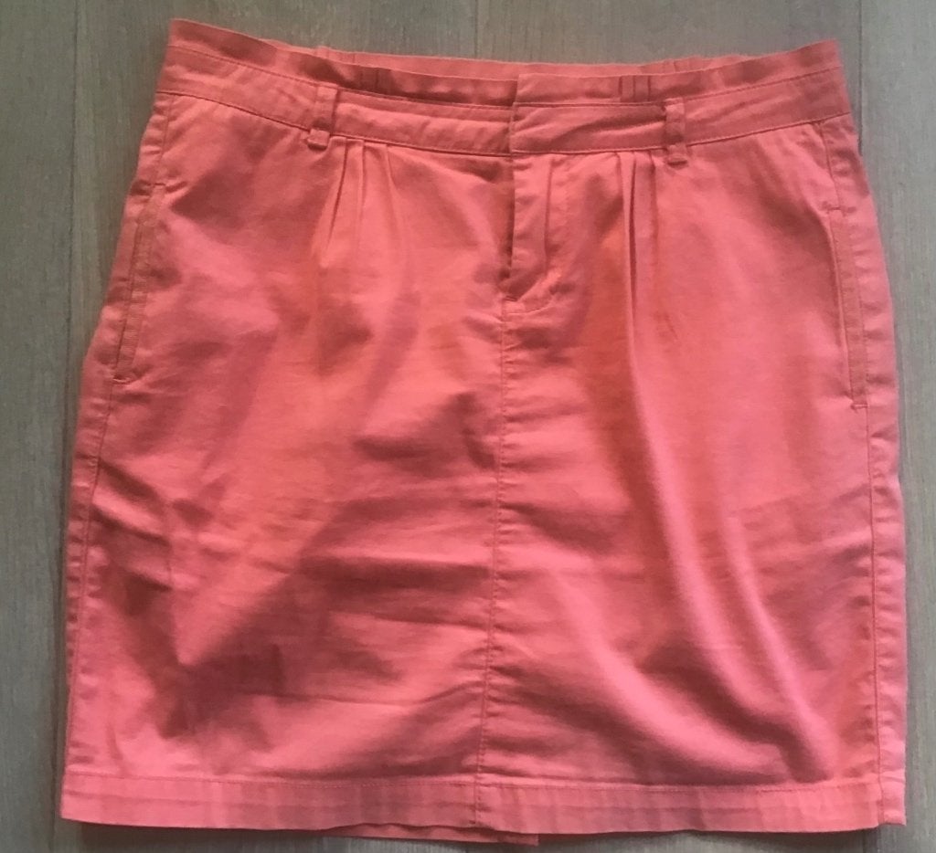 Leuke oranje rechte rok, M, Maat 38/40 (M), Oranje, Ophalen of Verzenden, Gedragen