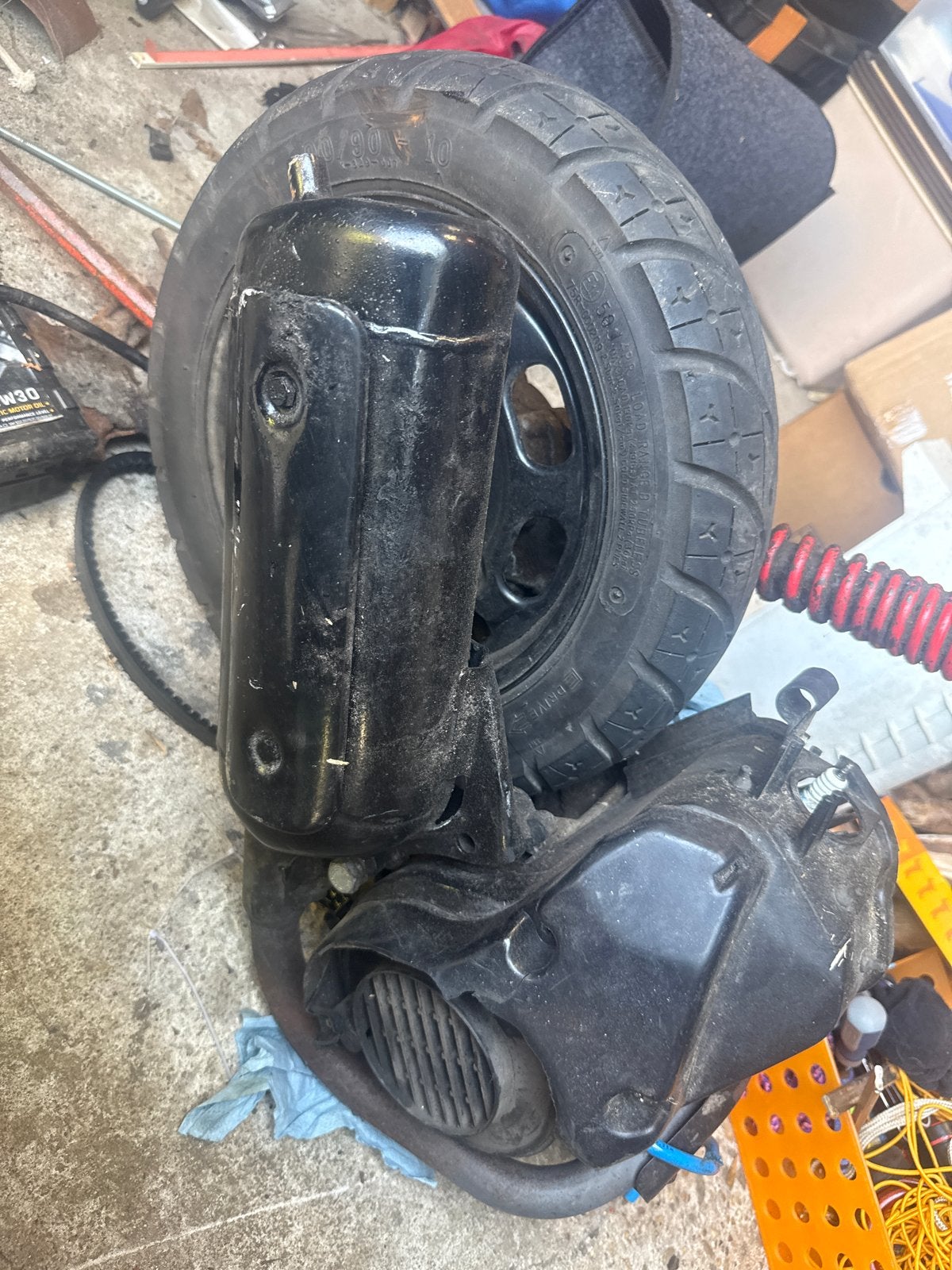 Sym DD50 2T Motorblok, Ophalen, Gebruikt, Blok, SYM