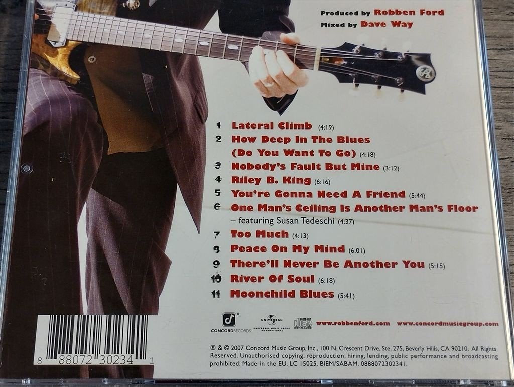 Robben Ford ‎– Truth, Ophalen of Verzenden, Zo goed als nieuw, Jazz