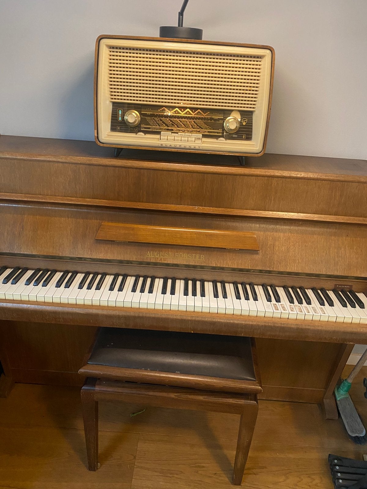 August Förster piano, Muziek en Instrumenten, Piano's, Ophalen, Gebruikt