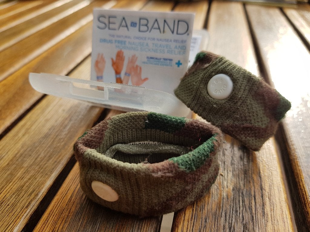 Sea Band Polsband bij misselijkheid / reisziekte, Ophalen of Verzenden