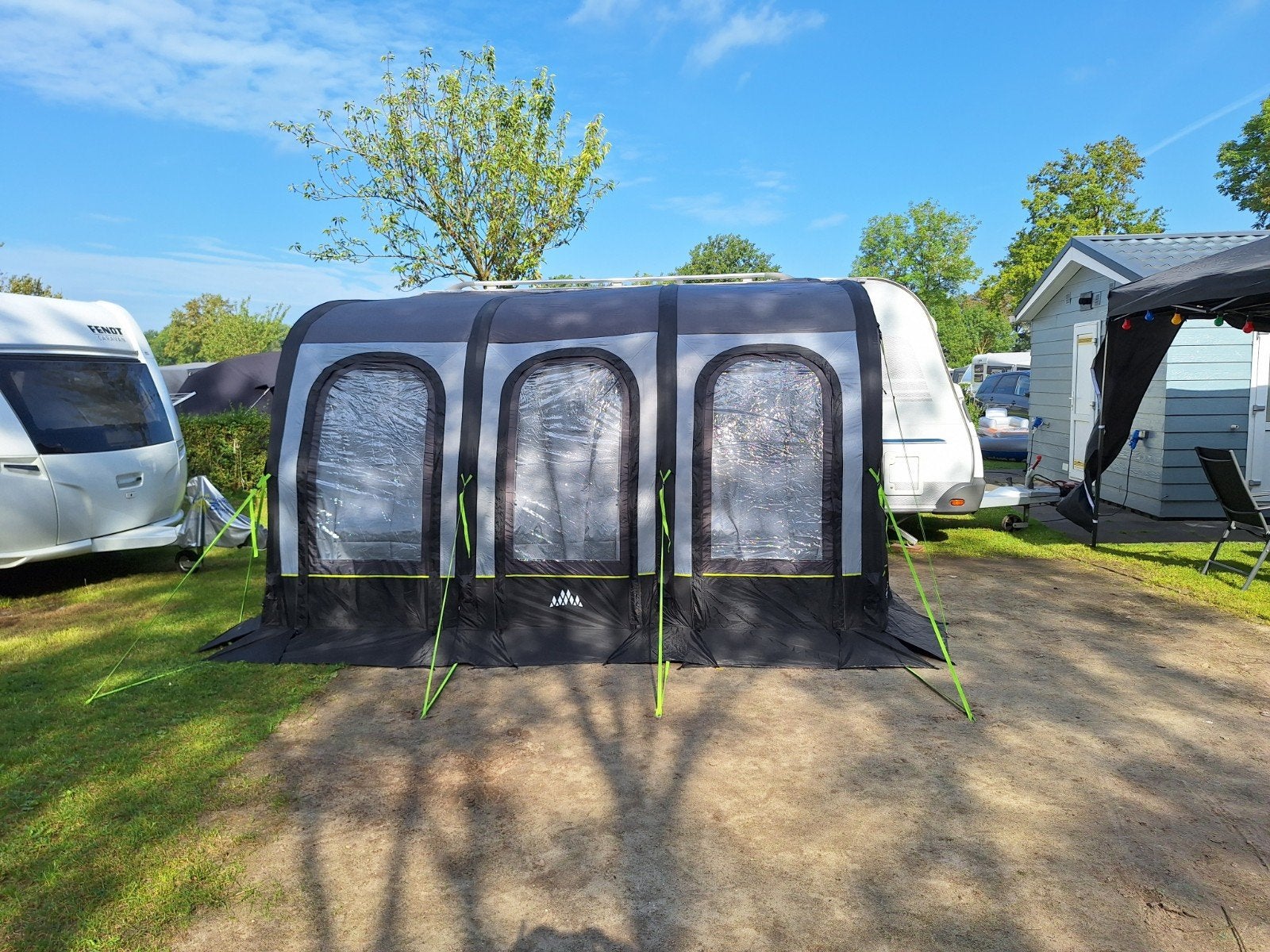 Obelink Viera 320 Easy Air Connected opblaasbare voortent, Ophalen, Nieuw, Polyester, Overige merken