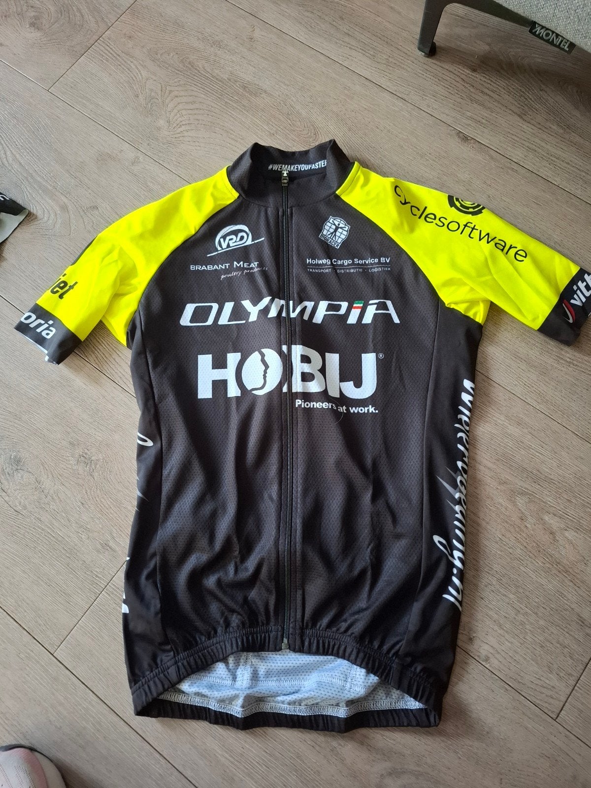 bioracer wielershirt gebruikt maat s heren, Ophalen of Verzenden, Gebruikt, Heren, Bovenkleding
