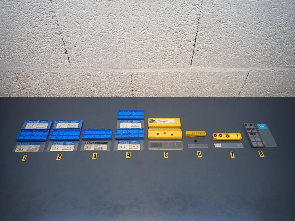 Volboor wisselplaten , Kaiser WCGT , Kennametal , Iscar, Niet ingevuld, Gebruikt, Niet ingevuld, Ophalen of Verzenden