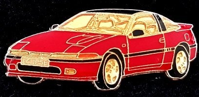Mitsubishi type Eclipse pin, Verzenden, Nieuw, Transport, Speldje of Pin