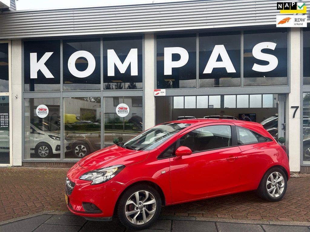 Opel Corsa 1.4 |AUT|Park.Ass|A.Camera|PDC|Cruise|AIRCO|NAP|B, Stof, LED verlichting, Origineel Nederlands, Bedrijf