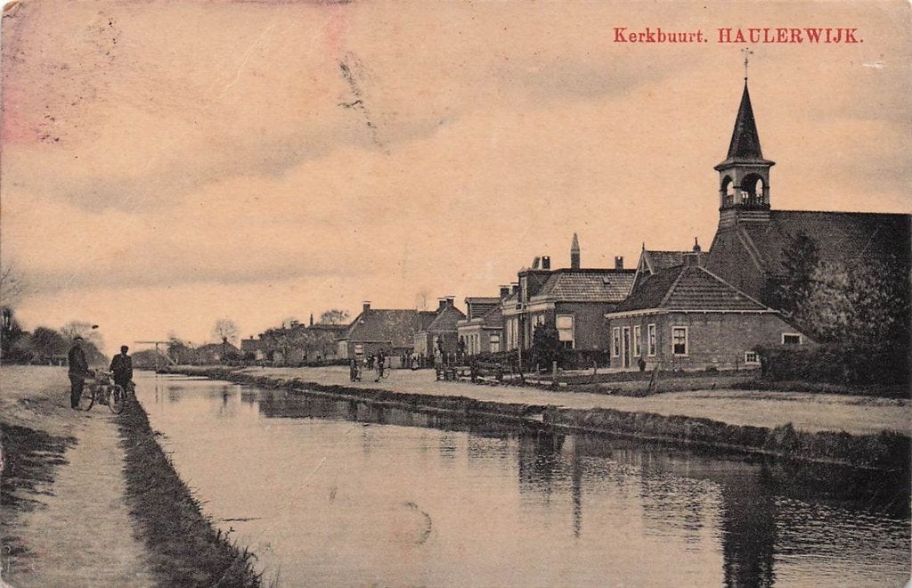 703-320-039 Kerkbuurt Haulerwijk, Verzamelen, Verzenden, Voor 1920, Friesland