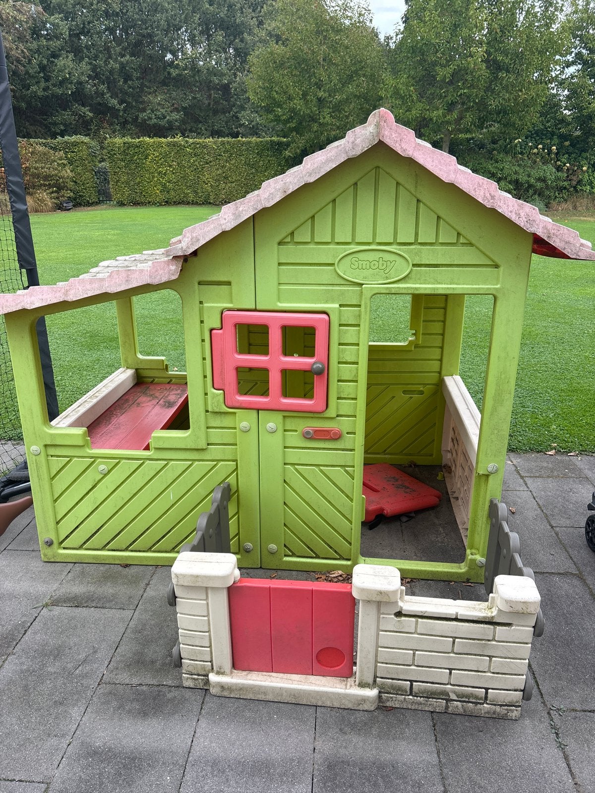 Smoby speelhuisje met gebreken - gratis op te halen, Ophalen, Gebruikt, Kunststof