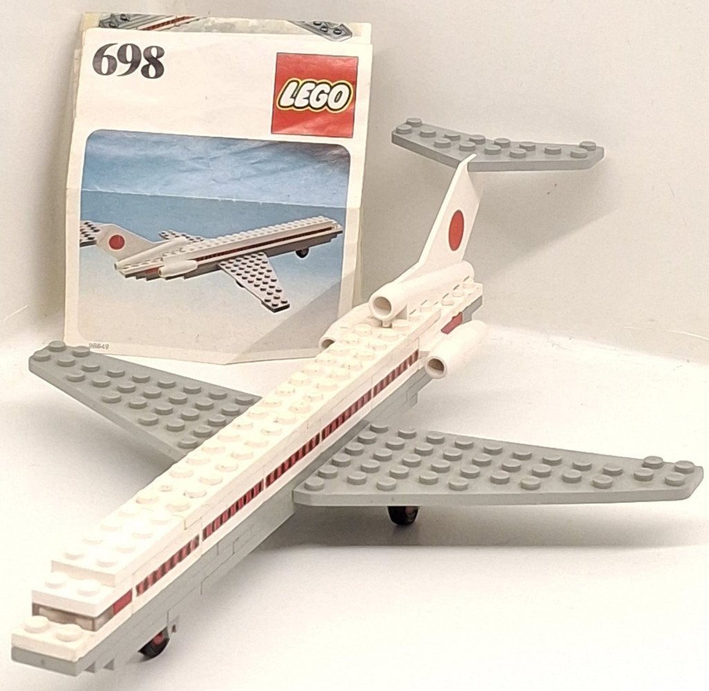Lego 698 Boeing 727 Vintage, Inclusief instructies, Lego, Ophalen of Verzenden, Complete set