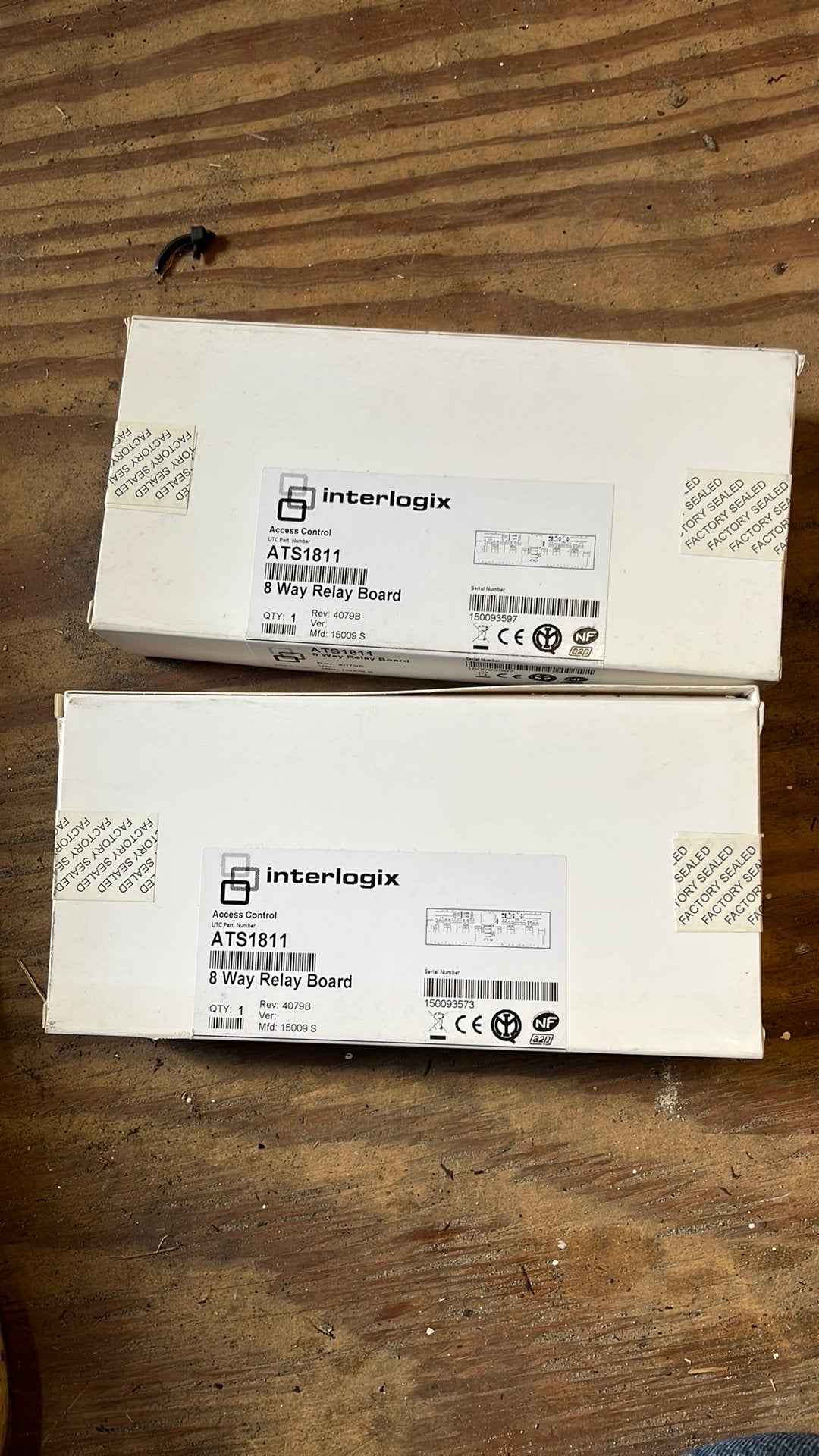 Interlogix ATS1811 8-Weg Relaiskaart voor Toegangscontrole, Ophalen of Verzenden, Nieuw, Overige typen