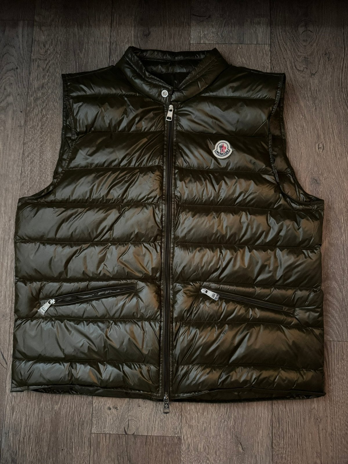 Moncler bodywarmer groen maat M, Ophalen of Verzenden, Nieuw, Maat 48/50 (M), Groen