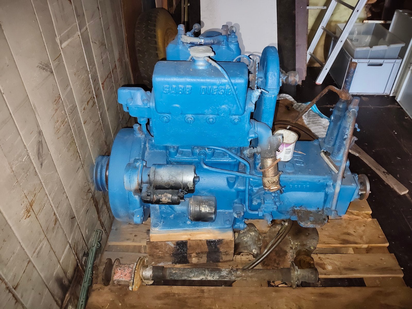 Sabb 2G22, Ophalen, Gebruikt, Dieselmotor, 1400 tot 1800 rpm