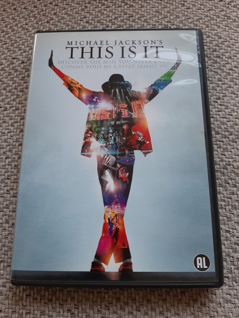 DVD Michael Jackson ‘This is it’, Alle leeftijden, Ophalen of Verzenden, Zo goed als nieuw, Concert