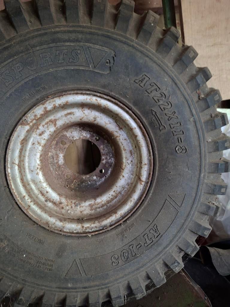 ATV Quad Banden 22x11x8 met Velg - Gebruikt, Ophalen, Overige, Gebruikt, Overige